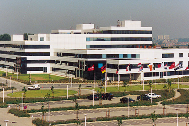 Sede da Eurocontrol, em Bruxelas, na Bélgica