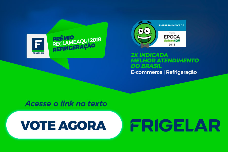 Prêmio Reclame Aqui: você já pode votar na Frigelar