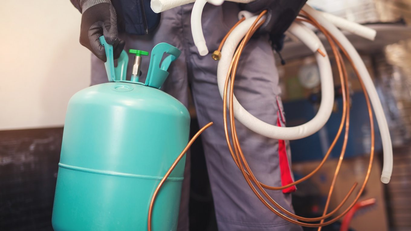 Sobrecarga de gás refrigerante pode resultar em problemas no ar-condicionado